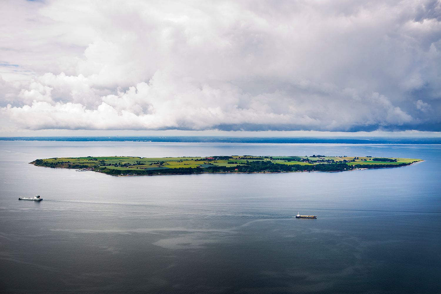 Bild �ver ett platt Ven